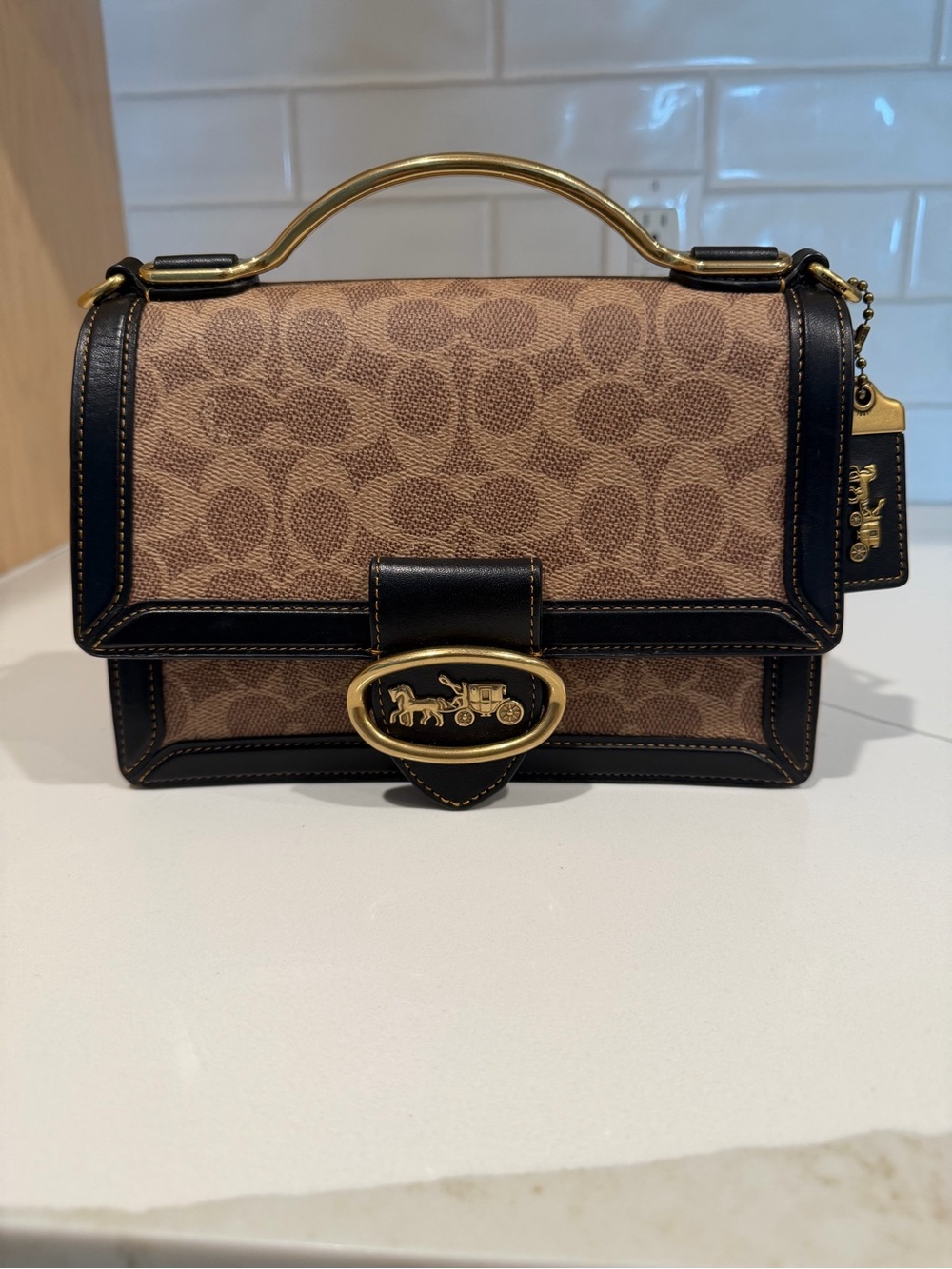 Coach 1941 Riley Top Handle 22 - Picture 13 of 14